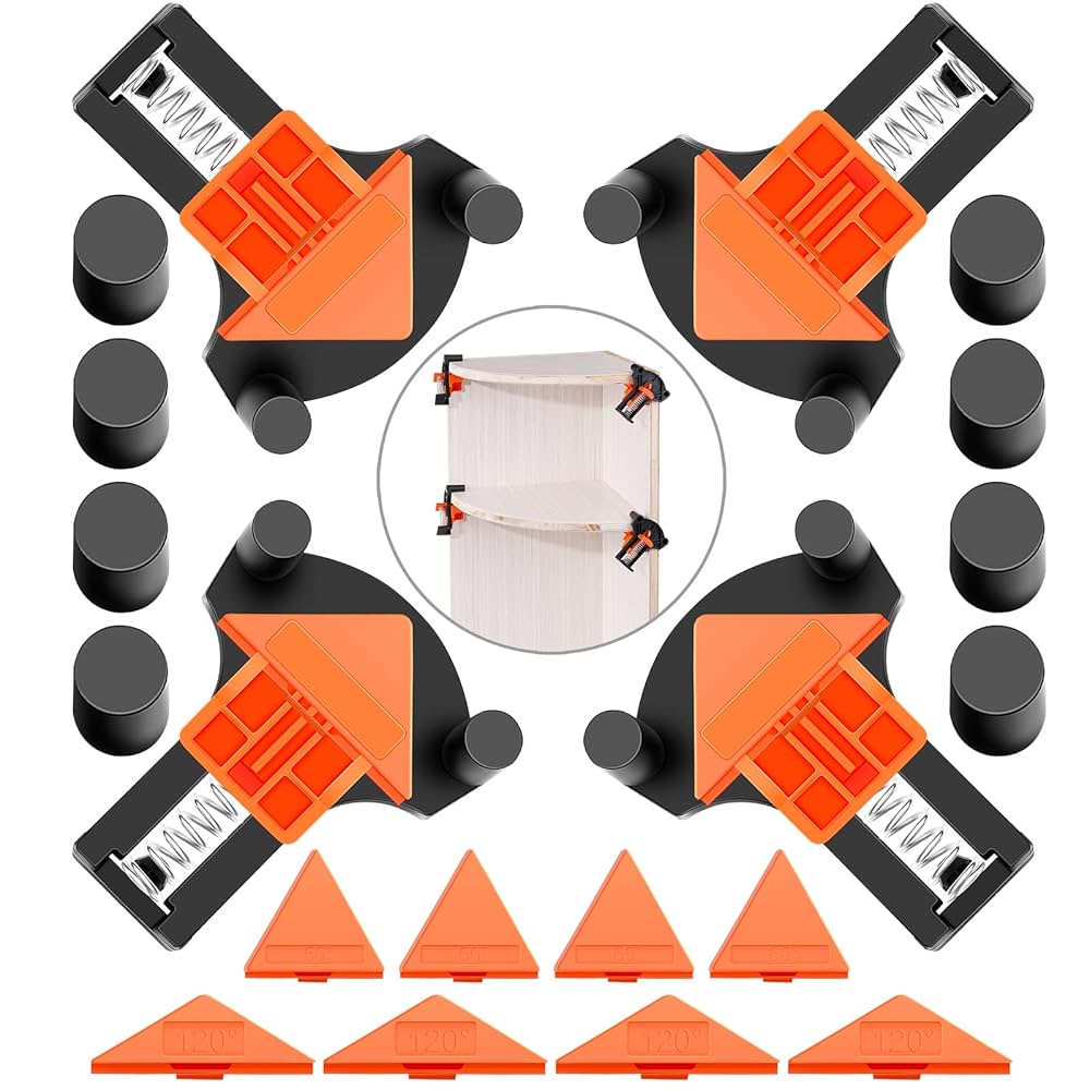 60/90/120 Degree Multi Corner Clamps for Woodworking Set of